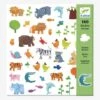 160 Stickers Animaux DJECO Multicolore - Djeco -Enfants Jouets Magasin 160 stickers animaux djeco