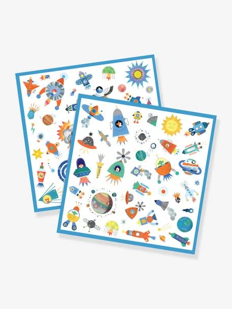 160 Stickers Interstellaire DJECO Bleu - Djeco 4 160 Stickers Interstellaire DJECO Bleu - Djeco – Image 2