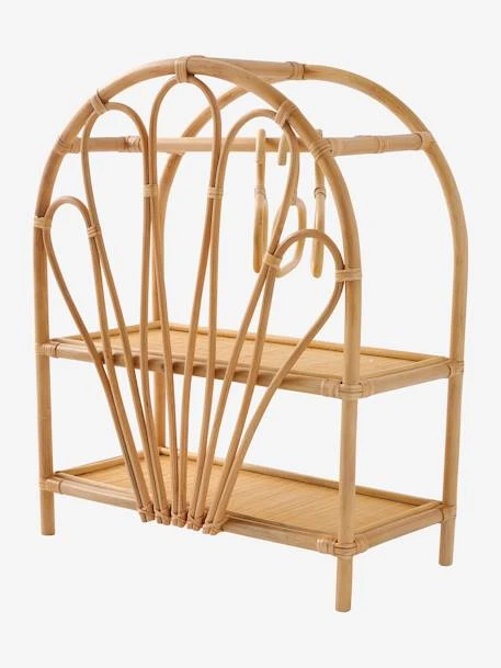 Armoire Poupon En Rotin Beige - Vertbaudet 5 Armoire Poupon En Rotin Beige - Vertbaudet – Image 3