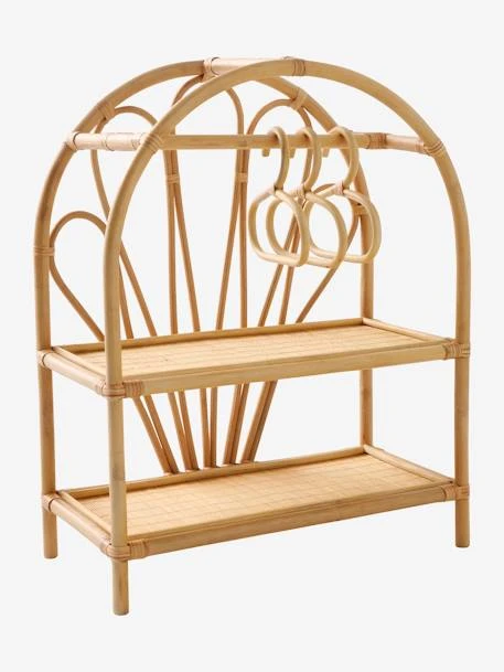 Armoire Poupon En Rotin Beige - Vertbaudet 8 Armoire Poupon En Rotin Beige - Vertbaudet – Image 6