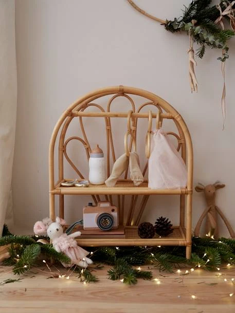 Armoire Poupon En Rotin Beige - Vertbaudet 3 Armoire Poupon En Rotin Beige - Vertbaudet