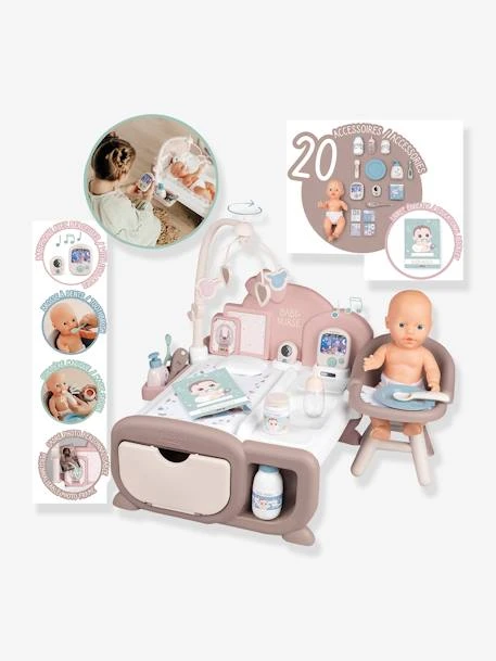 Baby Nurse Nursery Cocoon - SMOBY Multicolore - Smoby 4 Baby Nurse Nursery Cocoon - SMOBY Multicolore - Smoby – Image 2