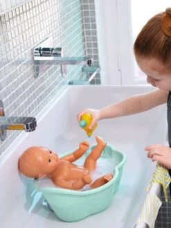 Baignoire Pomea - DJECO Vert - Djeco -Enfants Jouets Magasin baignoire pomea djeco 2