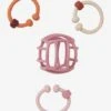 Balle Et Anneaux De Dentition En Silicone Multicolor - Vertbaudet -Enfants Jouets Magasin balle et anneaux de dentition en silicone