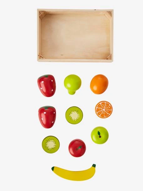 Cagette De Fruits En Bois FSC® Pour Dinette Multicolore - Vertbaudet 6 Cagette De Fruits En Bois FSC® Pour Dinette Multicolore - Vertbaudet – Image 4