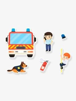 Cahier D'activités Mes Premiers Autocollants - Mes 500 Autocollants Police Et Pompiers AUZOU Jaune - Auzou -Enfants Jouets Magasin cahier dactivites mes premiers autocollants mes 500 autocollants police et pompiers auzou 2