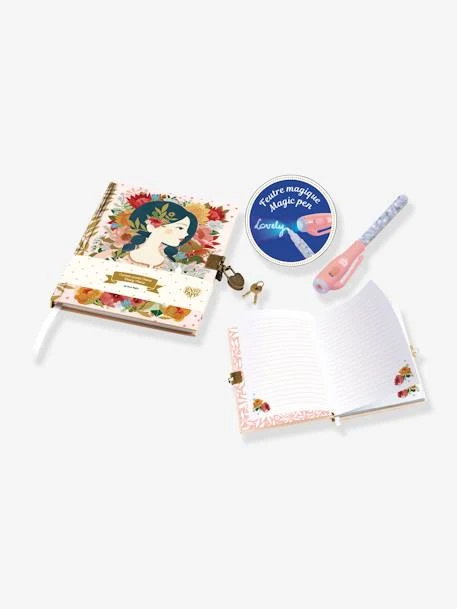 Carnet Secret + Feutre Magique Oana DJECO Rose - Djeco 4 Carnet Secret + Feutre Magique Oana DJECO Rose - Djeco – Image 2