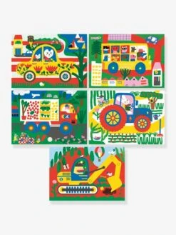 Cartes à Gratter Véhicules à Découvrir DJECO Bleu - Djeco -Enfants Jouets Magasin cartes a gratter vehicules a decouvrir djeco 2