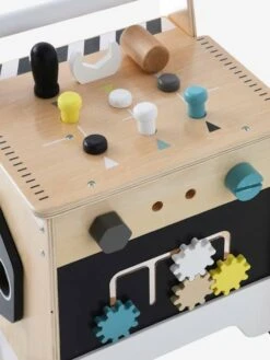 Chariot De Marche Bricolage En Bois FSC® Beige - Vertbaudet -Enfants Jouets Magasin chariot de marche bricolage en bois fsc 5