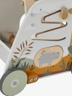 Chariot De Marche Multi-activités Tanzanie En Bois FSC® Vert - Vertbaudet -Enfants Jouets Magasin chariot de marche multi activites tanzanie en bois fsc 4