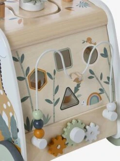 Chariot De Marche Multi-activités Tanzanie En Bois FSC® Vert - Vertbaudet -Enfants Jouets Magasin chariot de marche multi activites tanzanie en bois fsc 5