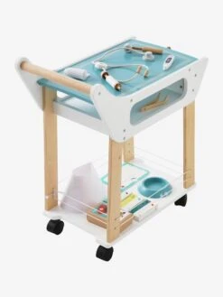 Chariot De Vétérinaire En Bois FSC® Blanc - Vertbaudet -Enfants Jouets Magasin chariot de veterinaire en bois fsc 4