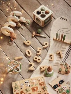 Coffret 3 Jeux D'éveil GREEN FOREST En Bois FSC® Multicolore - Vertbaudet -Enfants Jouets Magasin coffret 3 jeux deveil green forest en bois fsc 4