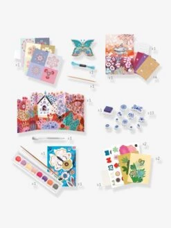 Coffret Le Jardin En Fleurs DJECO Rose - Djeco -Enfants Jouets Magasin coffret le jardin en fleurs djeco 4