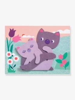 Collages Les Câlins DJECO Bleu - Djeco -Enfants Jouets Magasin collages les calins djeco 3