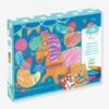 Coloriage Pour Les Petits Funambule Et Balles DJECO Bleu - Djeco -Enfants Jouets Magasin coloriage pour les petits funambule et balles djeco