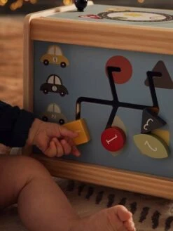 Cube D'activités à Tirer EN VOITURE SIMON En Bois FSC® Multicolore - Vertbaudet -Enfants Jouets Magasin cube dactivites a tirer en voiture simon en bois fsc 2