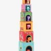 Cubes Imagiers Topanifarm DJECO Multicolore - Djeco -Enfants Jouets Magasin cubes imagiers topanifarm djeco