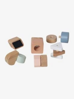 Cubes Sensoriels En Bois FSC® Multicolore - Vertbaudet -Enfants Jouets Magasin cubes sensoriels en bois fsc 3