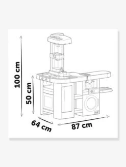 Cuisine Tefal Clean - SMOBY Blanc - Smoby 12 Cuisine Tefal Clean - SMOBY Blanc - Smoby -Enfants Jouets Magasin cuisine tefal clean smoby 4
