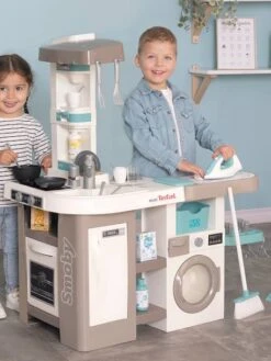Cuisine Tefal Clean - SMOBY Blanc - Smoby 13 Cuisine Tefal Clean - SMOBY Blanc - Smoby -Enfants Jouets Magasin cuisine tefal clean smoby 5