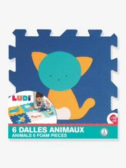 Dalles 6 Animaux LUDI Multicolore - Ludi -Enfants Jouets Magasin dalles 6 animaux ludi 3
