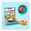 Dinette Cook & Scratch DJECO Blanc - Djeco 2 Dinette Cook & Scratch DJECO Blanc - Djeco -Enfants Jouets Magasin dinette cook scratch djeco