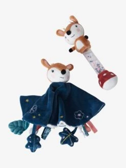 Doudou + Bâton De Pluie Forêt Enchantée Multicolore - Vertbaudet -Enfants Jouets Magasin doudou baton de pluie foret enchantee 2
