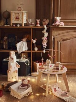 Doudou Carré En Gaze De Coton GRENIER Blanc - Vertbaudet -Enfants Jouets Magasin doudou carre en gaze de coton grenier 2