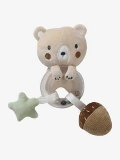 Doudou Carré + Hochet GREEN FOREST Multicolore - Vertbaudet -Enfants Jouets Magasin doudou carre hochet green forest 5