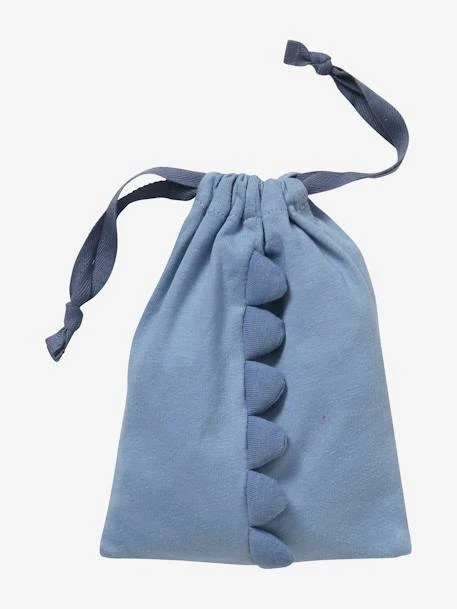 Doudou En Gaze De Coton + Hochet En Bois PETIT DINO Multicolore - Vertbaudet 4 Doudou En Gaze De Coton + Hochet En Bois PETIT DINO Multicolore - Vertbaudet – Image 2