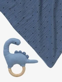 Doudou En Gaze De Coton + Hochet En Bois PETIT DINO Multicolore - Vertbaudet 13 Doudou En Gaze De Coton + Hochet En Bois PETIT DINO Multicolore - Vertbaudet -Enfants Jouets Magasin doudou en gaze de coton hochet en bois petit dino 5