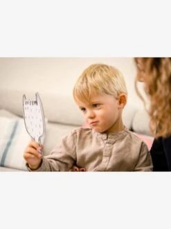 Je Découvre Les émotions NATHAN Blanc - Nathan -Enfants Jouets Magasin je decouvre les emotions nathan 3