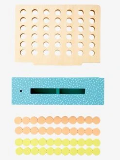 Jeu 4 En Ligne ! En Bois FSC® Multicolore - Vertbaudet -Enfants Jouets Magasin jeu 4 en ligne en bois fsc 2