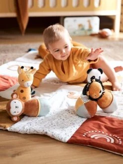 Jeu De Quilles En Tissu TANZANIE Multicolore - Vertbaudet -Enfants Jouets Magasin jeu de quilles en tissu tanzanie 3