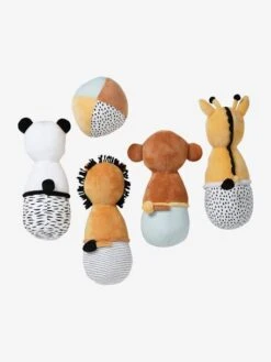 Jeu De Quilles En Tissu TANZANIE Multicolore - Vertbaudet -Enfants Jouets Magasin jeu de quilles en tissu tanzanie 5