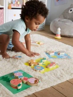 Jeu De Reconnaissance Tactile En Bois FSC® Multicolore - Vertbaudet -Enfants Jouets Magasin jeu de reconnaissance tactile en bois fsc 2