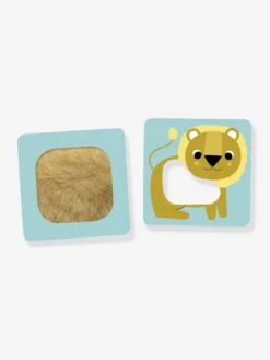 Les Animaux à Toucher NATHAN Blanc - Nathan -Enfants Jouets Magasin les animaux a toucher nathan 3