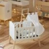 Lit Poupon Sur Pieds En Bois FSC® Blanc - Vertbaudet -Enfants Jouets Magasin lit poupon sur pieds en bois fsc