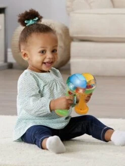Maracas Lumi Magiques - VTECH Multicolore - Toutes Les Marques -Enfants Jouets Magasin maracas lumi magiques vtech 2