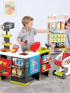 Maxi Market - SMOBY Gris - Smoby 9 Maxi Market - SMOBY Gris - Smoby -Enfants Jouets Magasin maxi market smoby 1