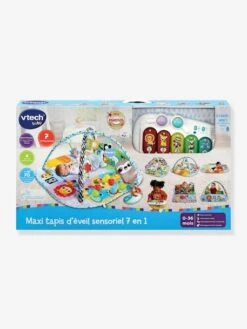 Maxi Tapis D'Eveil Sensoriel 7 En 1 - VTECH Multicolore - Toutes Les Marques -Enfants Jouets Magasin maxi tapis deveil sensoriel 7 en 1 vtech 2