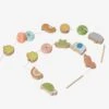 Mes Premières Perles à Enfiler En Bois FSC® Multicolore - Vertbaudet -Enfants Jouets Magasin mes premieres perles a enfiler en bois fsc