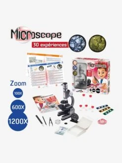 Microscope - 30 Expériences BUKI Rouge - Buki -Enfants Jouets Magasin microscope 30 experiences buki 2