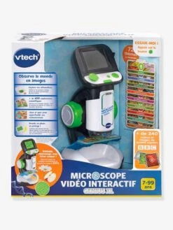 Microscope Vidéo Interactif Genius XL - VTECH Multicolore - Toutes Les Marques -Enfants Jouets Magasin microscope video interactif genius xl vtech 1