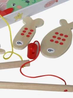Pêche à La Ligne Magnétique En Bois FSC® Multicolore - Vertbaudet -Enfants Jouets Magasin peche a la ligne magnetique en bois fsc 4