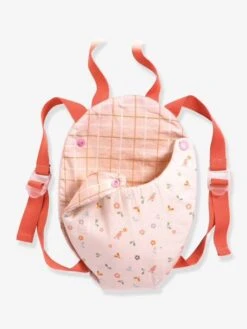 Porte Bébé - DJECO Rose - Djeco -Enfants Jouets Magasin porte bebe djeco 2
