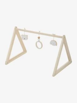 Portique D'éveil Base Triangle En Bois FSC® Beige - Vertbaudet 11 Portique D'éveil Base Triangle En Bois FSC® Beige - Vertbaudet -Enfants Jouets Magasin portique deveil base triangle en bois fsc 3