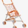 Poussette - DJECO Orange - Djeco -Enfants Jouets Magasin poussette djeco