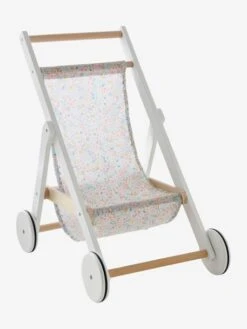 Poussette Poupon En Bois FSC® Blanc - Vertbaudet -Enfants Jouets Magasin poussette poupon en bois fsc 5